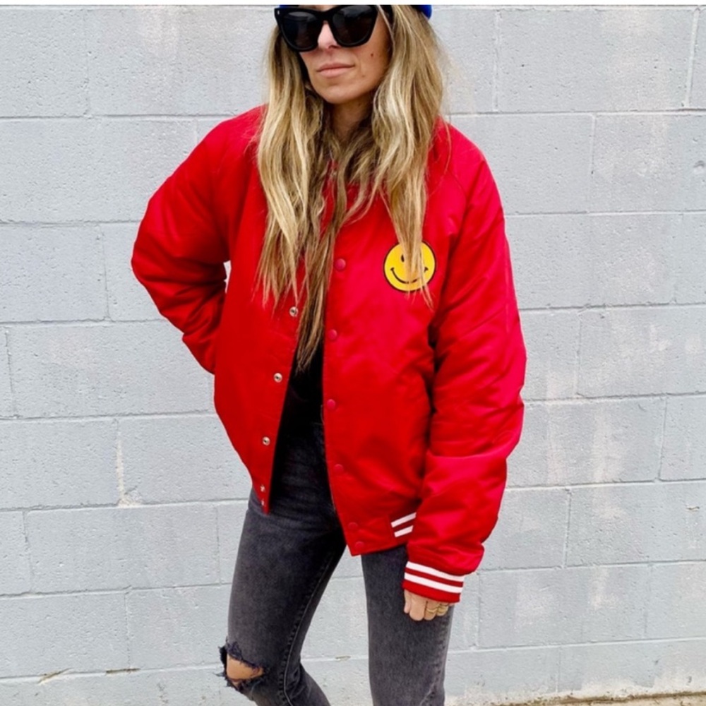 Ascot & Hart Varsity Smile Jacket sold out/discontinued